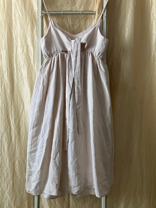 Vestito cotone beige taglia unica