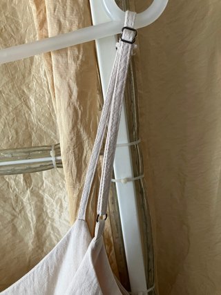 Vestito cotone beige taglia unica