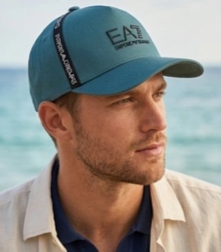 Gorra Deportiva EA7 Emporio Armani Logo Tape.