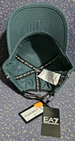 Gorra Deportiva EA7 Emporio Armani Logo Tape.