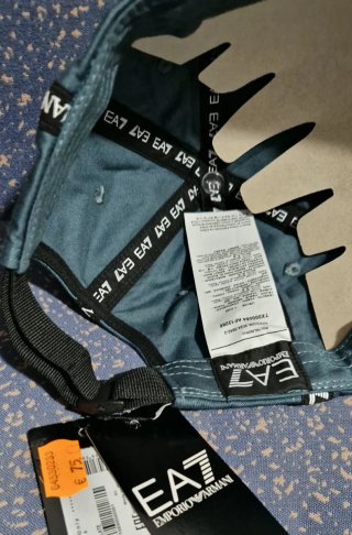 Gorra Deportiva EA7 Emporio Armani Logo Tape.