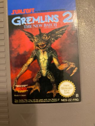 Gremlins 2: The New Batch NES Sunsoft