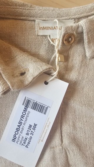 Pelele ranita Inminiature 9-12m