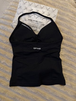 Top halter DFYNE negro