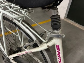 Bicicleta Paseo Mujer Marcha Cesto Regalo casco.