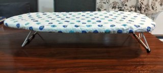 Plancha de vapor + mini tabla de planchar