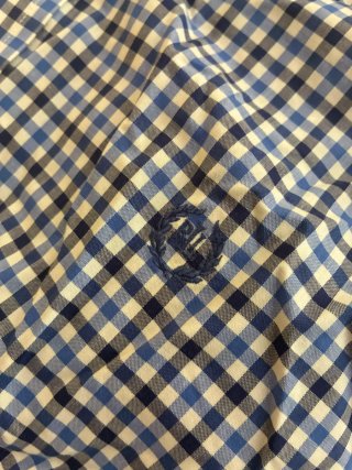 Camisa Polo Ralph Lauren cuadros azul Talla L