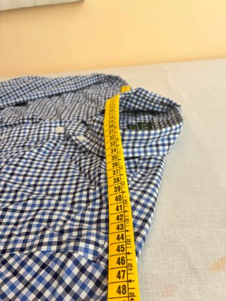 Camisa Polo Ralph Lauren cuadros azul Talla L