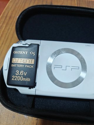 PSP 1000 Blanca Botones Negros