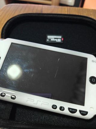 PSP 1000 Blanca Botones Negros
