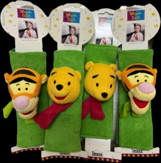 Protecciones Cinturón Coche Niños Winnie Pooh