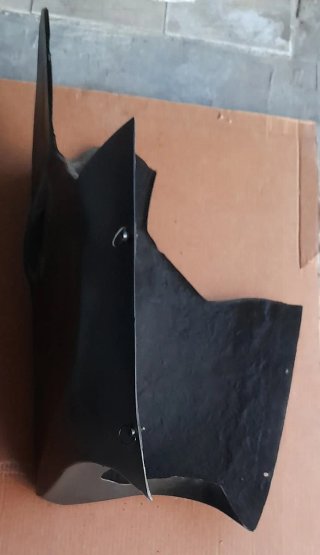 Carenado frontal y quilla para circuito
