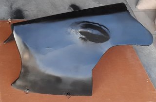 Carenado frontal y quilla para circuito