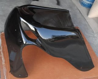 Carenado frontal y quilla para circuito