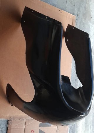 Carenado frontal y quilla para circuito