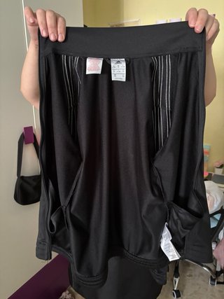 Chaqueta Adidas Negra con Rayas Blancas