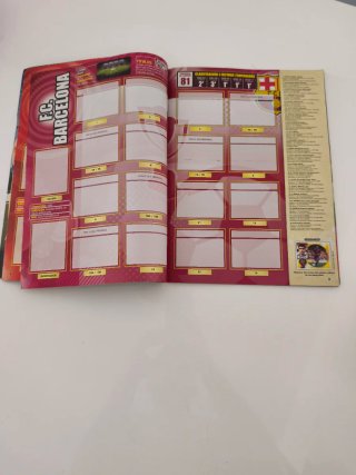 Álbum Cromos Liga BBVA 2011-2012 Está vacío