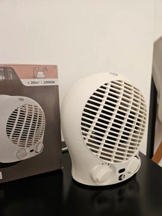 Calefactor blanco