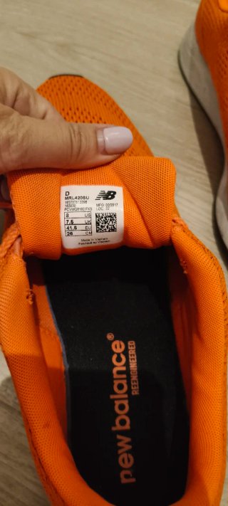 Zapatillas New Balance 420 Naranja