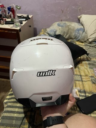 Casco Moto UNIK Blanco