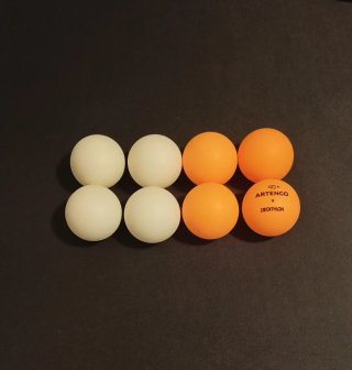 Table Tennis Kit: 3 Paddles, 1 Net & 8 Balls