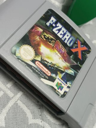 Mando Nintendo 64 Verde + F-Zero X