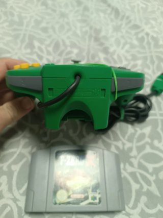 Mando Nintendo 64 Verde + F-Zero X