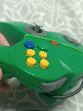 Mando Nintendo 64 Verde + F-Zero X
