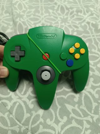 Mando Nintendo 64 Verde + F-Zero X