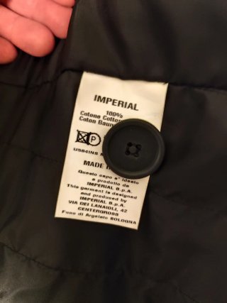 Giacca invernale Imperial nera