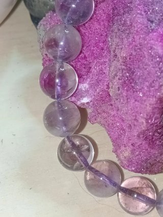 Pulsera Cuarzo Fantasma Multicolor