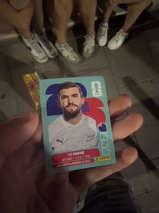 Tim Payne Nueva Zelanda Cromos Panini