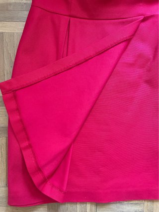 Vestido Naf Naf Rojo Talla 36 Nuevo