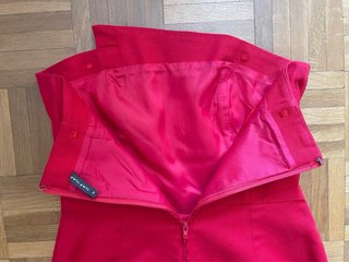 Vestido Naf Naf Rojo Talla 36 Nuevo