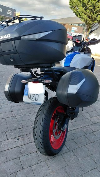 BMW XR900 Adventure Moto Azul/Blanco