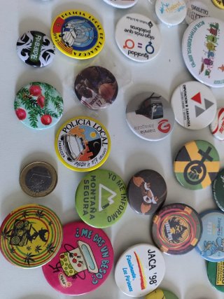 Lote de chapas colección