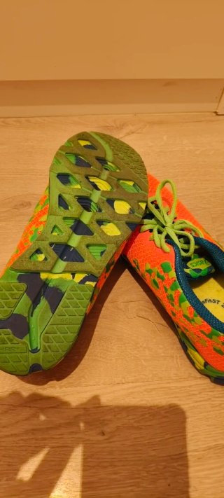 Asics Gel Noosa Fast 2 Naranja Verde