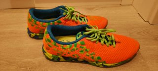Asics Gel Noosa Fast 2 Naranja Verde