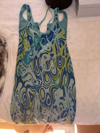 Vestido Zara estampado