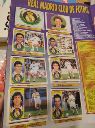 Álbum cromos Liga 96/97
