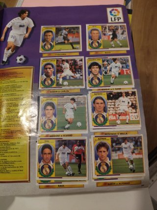 Álbum cromos Liga 96/97