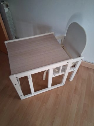 Trona convertible para bebé