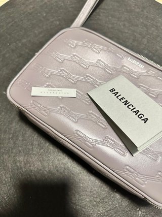 Borsa da toilette Balenciaga Uomo Grigio