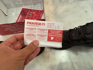 Botas de seguridad Panter S3S Talla 43 – NUEVAS