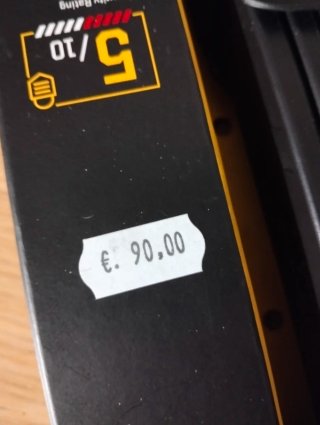 Kryptonite Keeper 510 Lucchetto Pieghevole Nero
