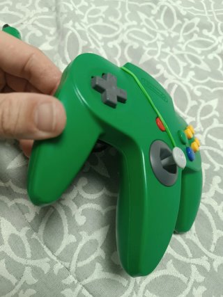 Mando y juego N64 Mickey's Speedway USA