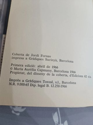 ​La dona a Catalunya. Maria Aurèlia Capmany (1966)