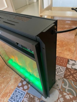 Chimenea Eléctrica Empotrable 1500W