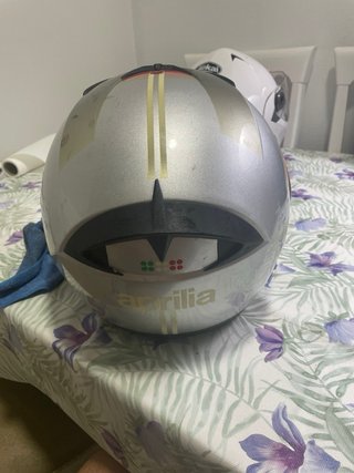 Casco Moto Aprilia Plata