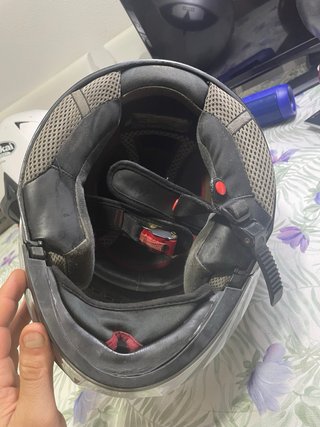 Casco Moto Aprilia Plata